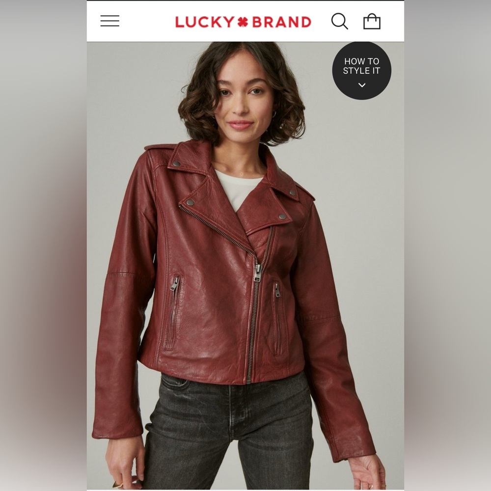 Lucky Brand Moto Jacket